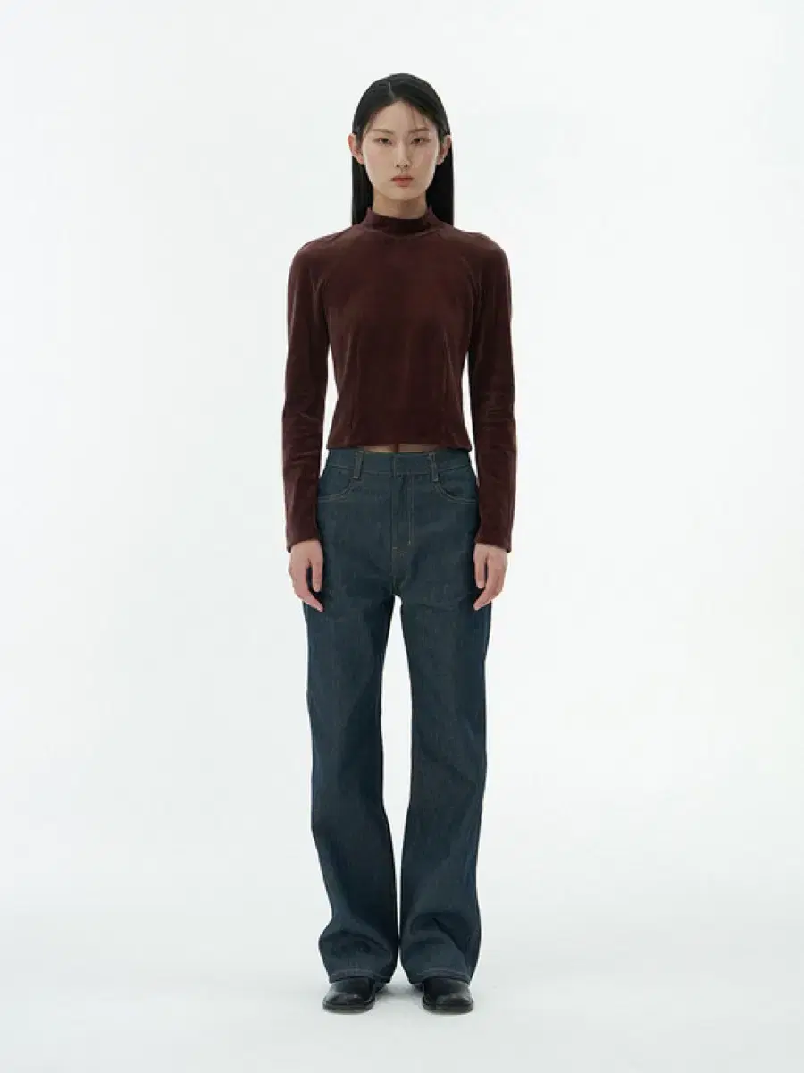 AMOMENTO | 아모멘토 Amomento Drawstring Denim Pants on